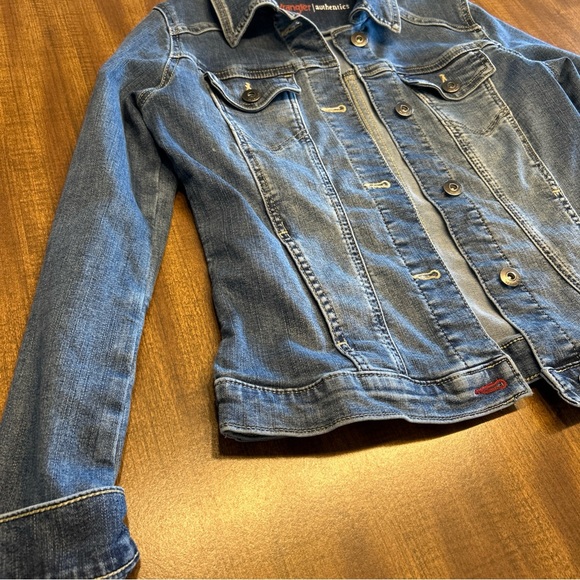 Wrangler Women's Blue‎ Denim Jacket - Picture 2 of 11